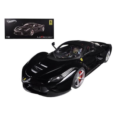 Hot Wheels Hot wheels BCT80 Ferrari Laferrari F70 Hybrid Elite Edition Black 1-18 Diecast Car Model BCT80